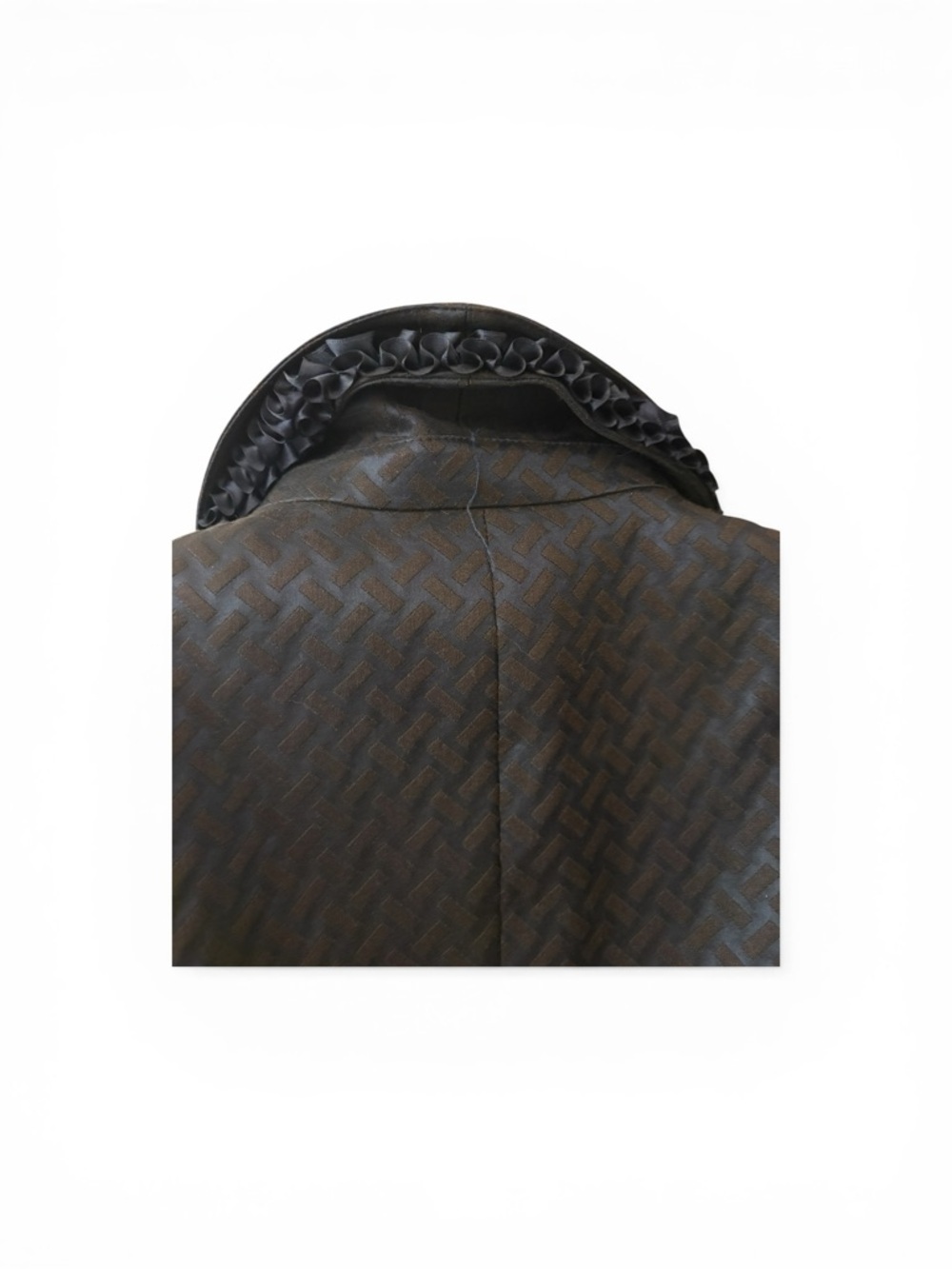 Armani Collezioni Women's Tailored Blazer with Braided Trim - Picture 5 of 7